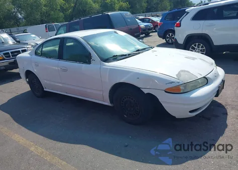 2002 Oldsmobile Alero Gl1 из США, поврежденный, VIN 1G3NL52F22C247419
